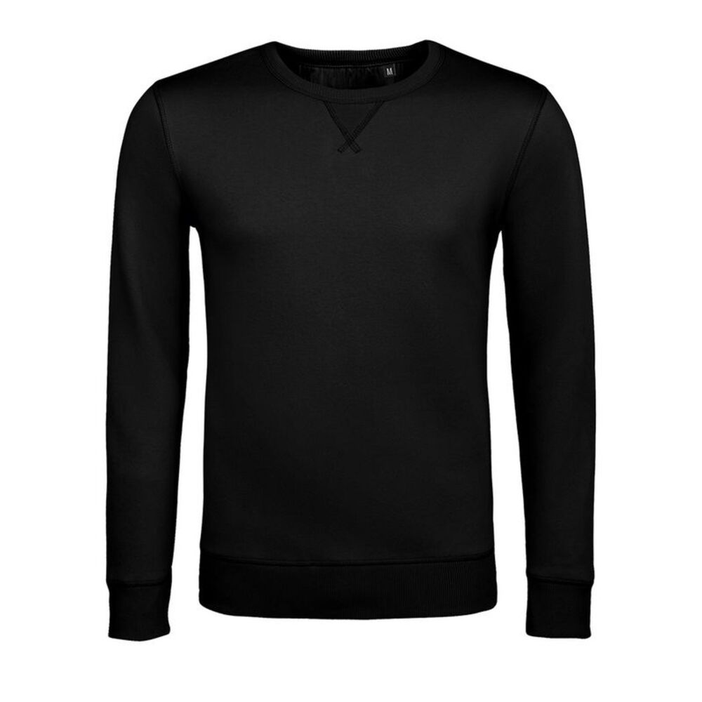 Sols Unisex Adults Sully Sweatshirt / Black